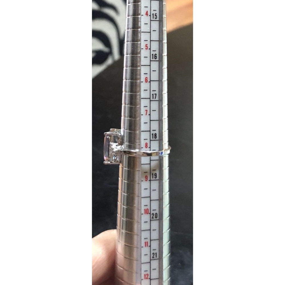 Rainbow Mystic Topaz CZ 925 Ring Size 8 1/4 - Picture 3 of 8